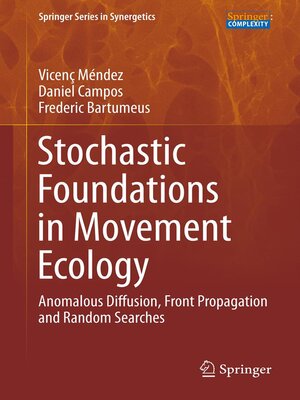 cover image of Stochastic Foundations in Movement Ecology